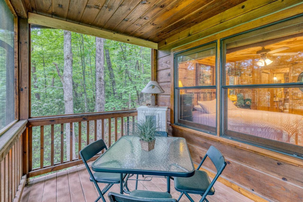 Secluded Sunrise Ridge-10 Min From Blue Ridge, King Beds, Hot Tub, 2 Porches, Fireplace Wood Burning, Mountain View, Cozy Exterior foto